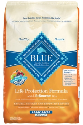 Blue Buffalo Life Protection Formula Large Breed Adult Chicken & Brown Rice Recipe Dry Dog Food