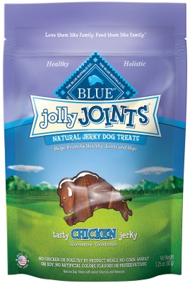 Blue Buffalo Jolly Joints Tasty Chicken Jerky Dog Treats, 3.25-oz bag