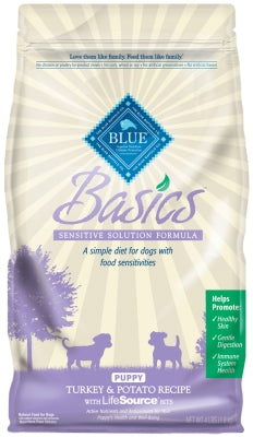 Blue Buffalo Basics Turkey & Potato Recipe Puppy Dry Dog Food