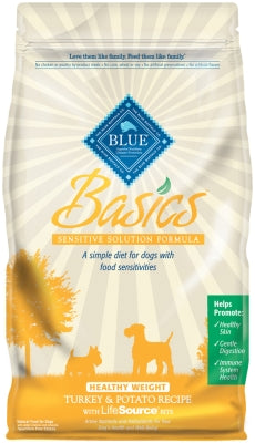 Blue Buffalo Basics Healthy Weight Turkey & Potato Recipe Adult Dry Dog Food