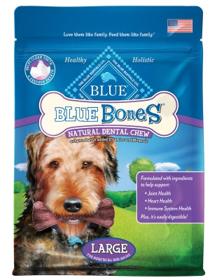 Blue Buffalo Dental Bones All Natural Large Dog Treats