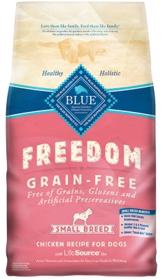 Blue Buffalo Freedom Small Breed Adult Chicken Recipe Grain-Free Dry Dog Food