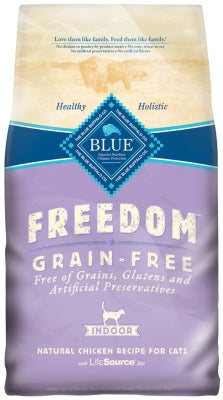 Blue Buffalo Freedom Indoor Adult Chicken Recipe Grain-Free Dry Cat Food