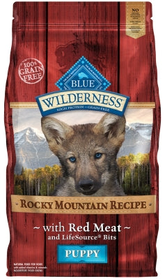 Blue Buffalo Wilderness Rocky Mountain Recipe with Red Meat Puppy Grain-Free Dry Dog Food