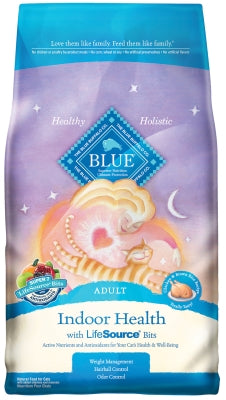 Blue Buffalo Indoor Hairball Control Chicken & Brown Rice Recipe Adult Dry Cat Food