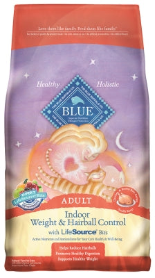 Blue Buffalo Indoor Hairball & Weight Control Chicken & Brown Rice Recipe Adult Dry Cat Food