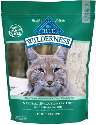 Blue Buffalo Wilderness Duck Recipe Grain-Free Adult Dry Cat Food