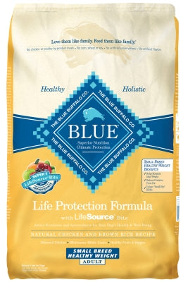 Blue Buffalo Life Protection Formula Large Breed Healthy Weight Adult Chicken & Brown Rice Recipe Dry Dog Food, 30-lb bag