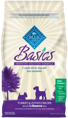 Blue Buffalo Basics Limited Ingredient Formula Turkey & Potato Recipe Adult Dry Dog Food