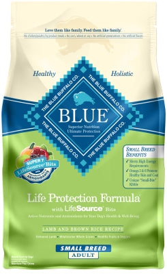 Blue Buffalo Life Protection Formula Small Breed Adult Lamb & Brown Rice Recipe Dry Dog Food