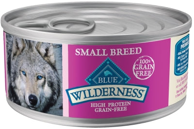 Blue Buffalo Wilderness Small Breed Turkey & Chicken Grill Grain-Free Adult Canned Dog Food, 5.5-oz, case of 24