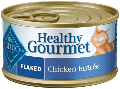 Blue Buffalo Healthy Gourmet Flaked Chicken Entrée in Gravy Canned Cat Food