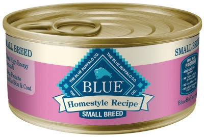 Blue Buffalo Homestyle Recipe Small Breed Chicken Dinner with Garden Vegetables Canned Dog Food, 5.5-oz, case of 24