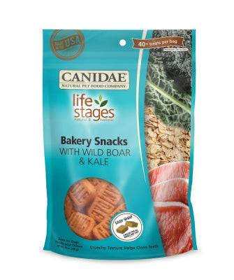 Canidae Life Stages Bakery Snacks with Wild Boar & Kale Dog Treats, 14-oz bag