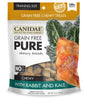 Canidae Grain-Free PURE Rabbit & Kale Chewy Dog Treats, 6-oz bag