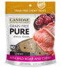 Canidae Grain-Free PURE Wild Boar & Cherry Chewy Dog Treats, 6-oz bag