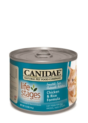 Canidae Life Stages Chicken & Rice Formula Canned Cat Food