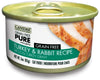 Canidae Grain-Free PURE Turkey & Rabbit Recipe with Slices in Turkey Gravy Canned Cat Food, 3-oz, case of 12