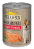 Under the Sun Grain-Free Salmon Formula Canned Dog Food, 13-oz, case of 12