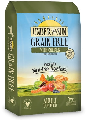 Under the Sun Grain-Free Adult Chicken Recipe Dry Dog Food