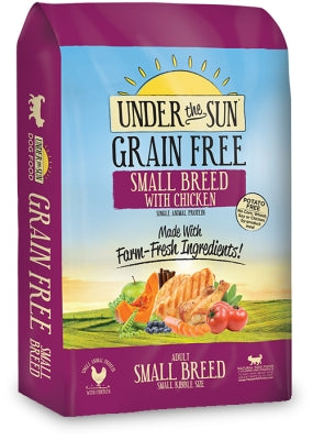 Under the Sun Grain-Free Small Breed Adult Chicken Recipe Dry Dog Food