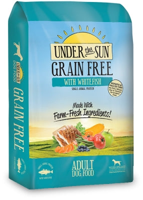Under the Sun Grain-Free Adult Whitefish Recipe Dry Dog Food