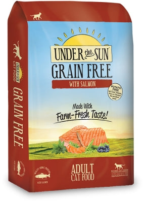 Under the Sun Grain-Free Adult Salmon Recipe Dry Cat Food