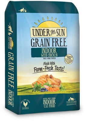 Under the Sun Grain-Free Indoor Chicken Recipe Dry Cat & Kitten Food