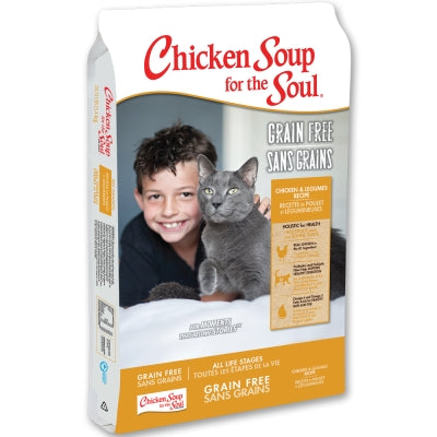 Chicken Soup for the Soul Chicken & Legumes Recipe Grain-Free Dry Cat Food