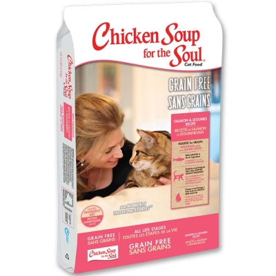 Chicken Soup for the Soul Limited Ingredient Diet Recipe Salmon & Legumes Grain-Free Dry Cat Food