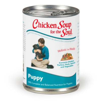 Chicken Soup for the Soul Puppy Recipe Canned Dog Food, 13-oz, case of 12