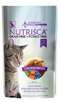Nutrisca Grain-Free Chicken Recipe Dry Cat Food