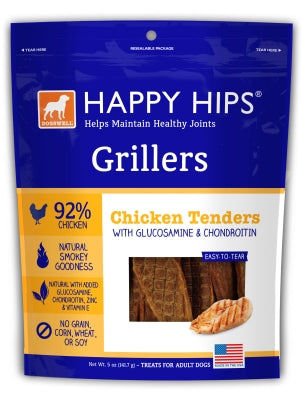 Dogswell Happy Hips Grillers Chicken Recipe Grain-Free Dog Treats