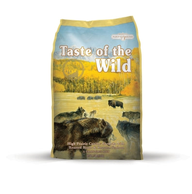 Taste of the Wild High Prairie Formula with Roasted Bison & Roasted Venison Grain-Free Dry Dog Food