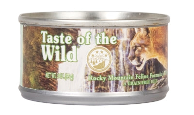 Taste of the Wild Rocky Mountain Formula in Gravy Grain-Free Canned Cat Food