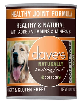 Dave's Pet Food Naturally Healthy Joint Formula Canned Dog Food, 13-oz, case of 12