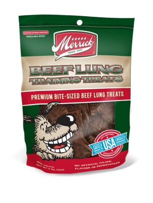 Merrick Bite Sized Beef Training Dog Treats, 5-oz bag