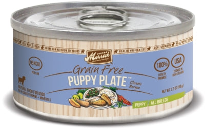 Merrick Classic Grain-Free Puppy Plate Recipe Canned Dog Food