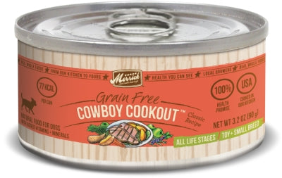 Merrick Classic Grain-Free Cowboy Cookout Recipe Canned Dog Food