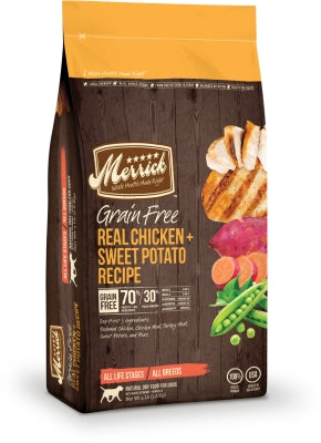Merrick Grain-Free Real Chicken + Sweet Potato Recipe Dry Dog Food