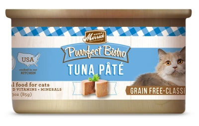 Merrick Purrfect Bistro Grain-Free Tuna Pate Canned Cat Food