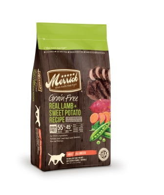 Merrick Grain-Free Real Lamb + Sweet Potato Recipe Dry Dog Food