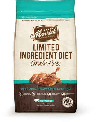 Merrick Limited Ingredient Diet Grain-Free Real Duck + Sweet Potato Recipe Dry Dog Food