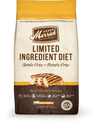 Merrick Limited Ingredient Diet Grain-Free Real Chicken Recipe Dry Dog Food
