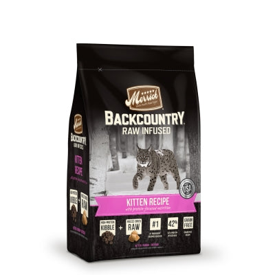 Merrick Backcountry Raw Infused Kitten Recipe Dry Cat Food