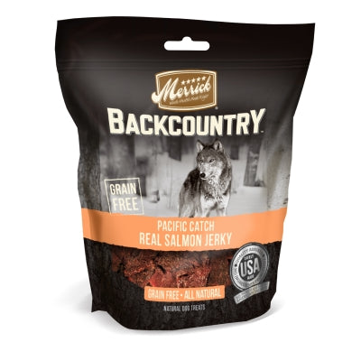 Merrick Backcountry Pacific Catch Real Salmon Jerky Dog Treats, 4.5-oz bag