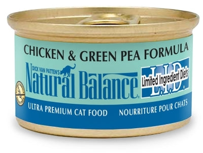 Natural Balance L.I.D. Limited Ingredient Diets Chicken & Green Pea Formula Canned Cat Food