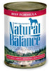 Natural Balance Ultra Premium Beef Formula Canned Dog Food