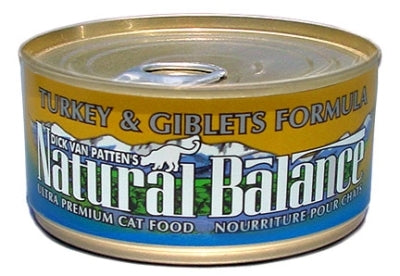 Natural Balance Ultra Premium Turkey & Giblets Formula Canned Cat Food