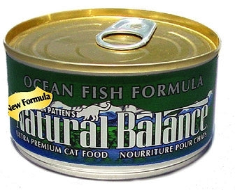 Natural Balance Ultra Premium Ocean Fish Formula Canned Cat Food